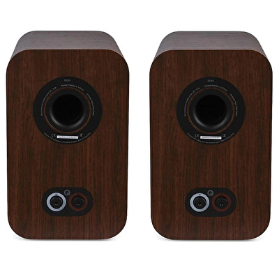 NuPrime Omnia Mini Set - Q Acoustics 3030i Walnut - QED XT25 3M. Hi-Fi Müzik Sistemi